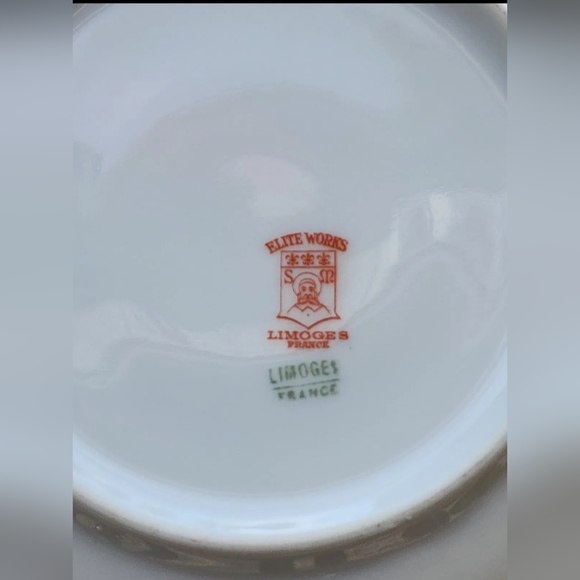 Limoges France BAWO & DOTTER Cup and Saucer - Picture 4 of 14